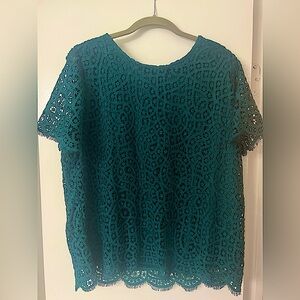 Dark Green Blouse